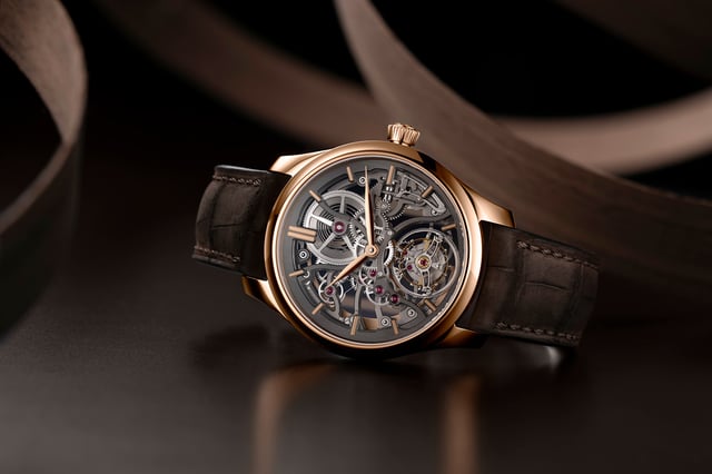 H. Moser & Cie. Endeavour Tourbillon Skeleton, ref. 1814-0400, Uhr 