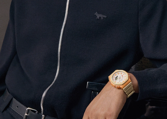 Uhr am Handgelenk, G-Shock x Maison Kitsuné