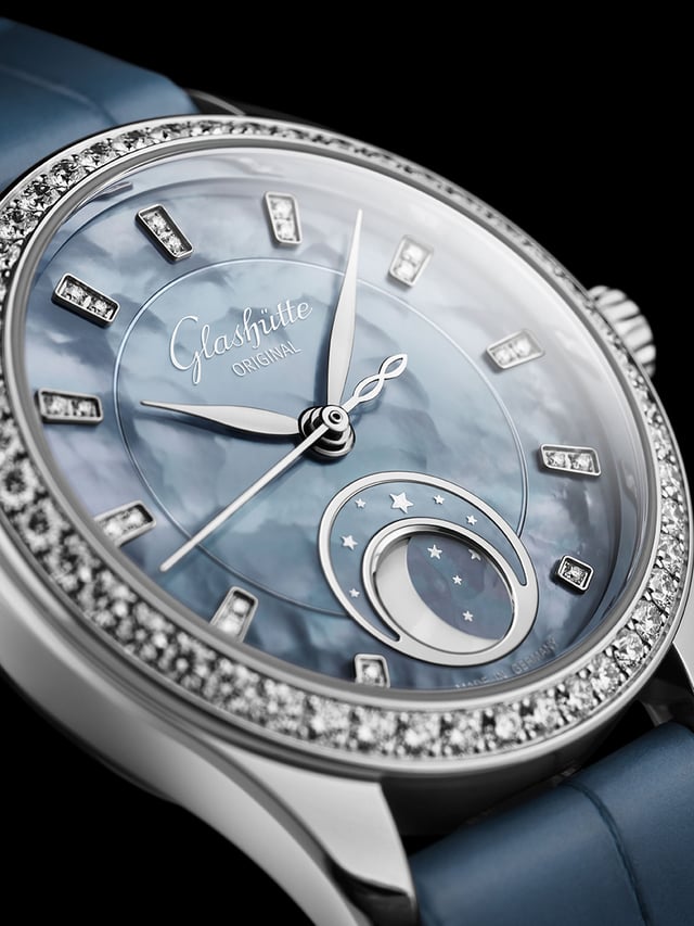 Glashütte Original: Lady Serenade, Ref. 1-35-14-04-12-04, Zifferblatt