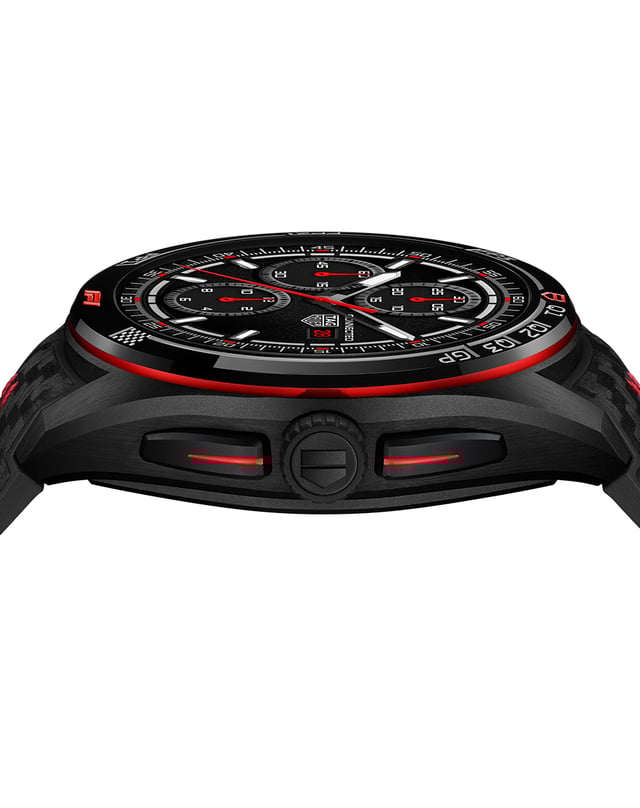 TAG Heuer – Connected Calibre E5 45 mm X Formula 1, Smartwatch im Rennsport-Stil