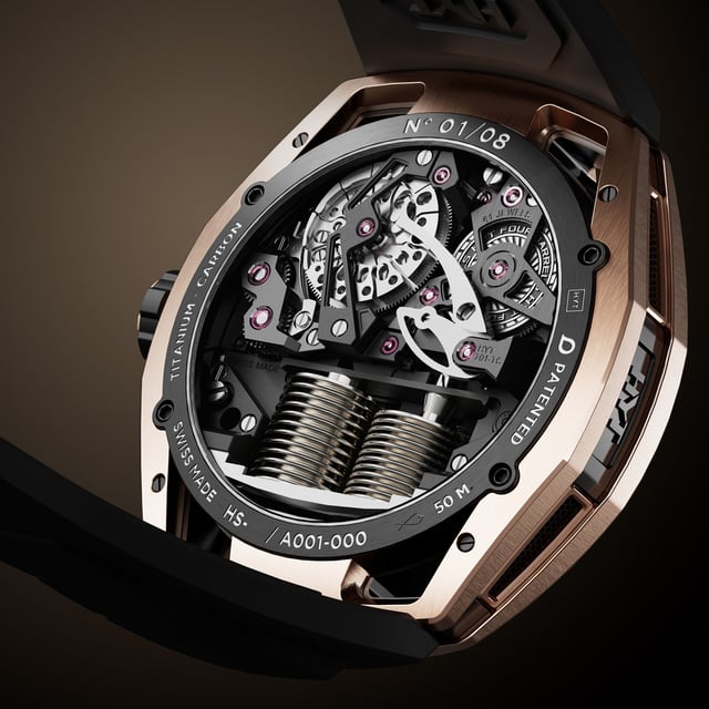 HYT: Conical Tourbillon Midnight Blue Boden