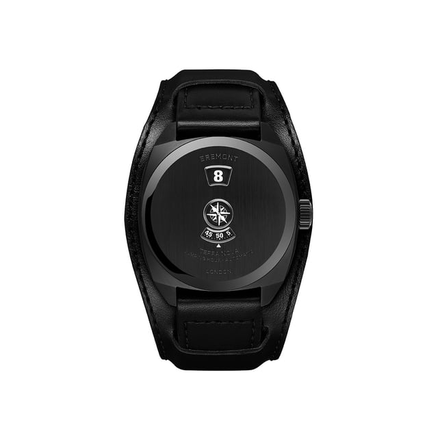 Bremont Terra Nova 38 Jumping Hour Stealth Black, Referenz TN38-JH-DLC-CC-L-S