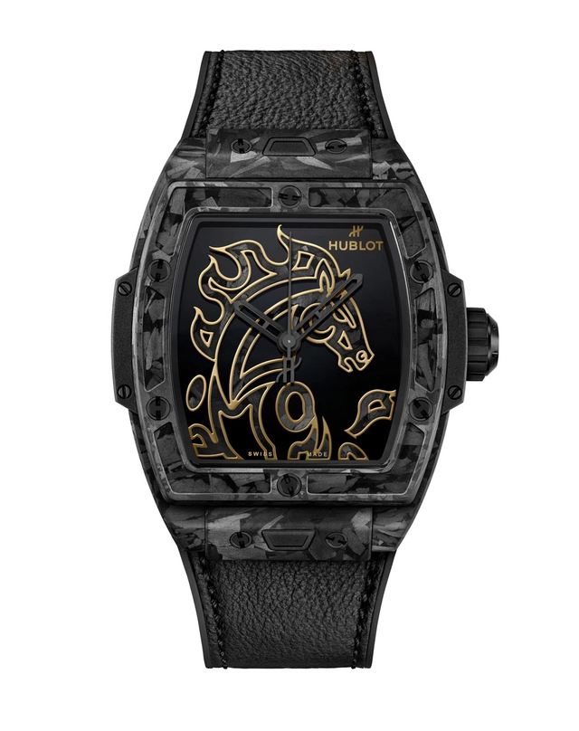 Hublot: Spirit of Big Bang Year of the Horse Frosted Carbon Soldat