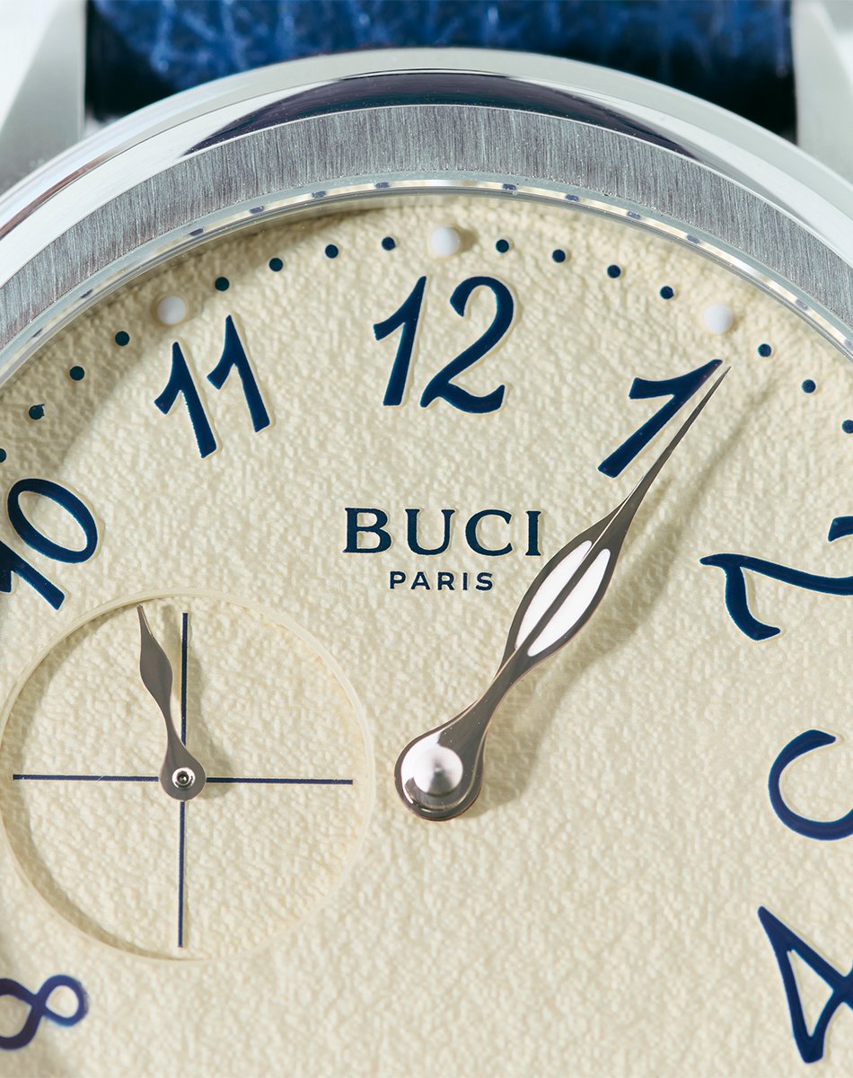 Buci – Nouvelle, elegante Edelstahluhr mit Automatikkaliber