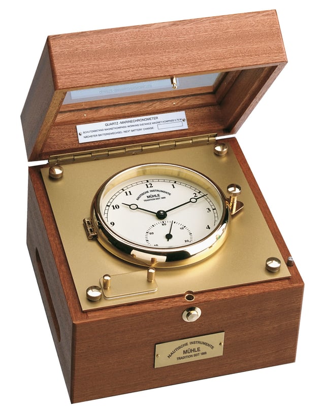 Mühle-Glashütte Quarz-Marinechronmeter