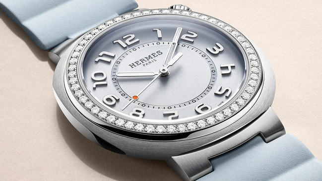 Hermès Cut Azurblau 