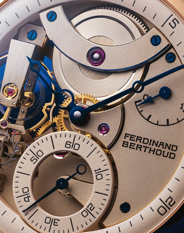 Ferdinand Berthoud – Chronomètre FB 3SPC.2-1, Haute-Horlogerie-Uhr aus Rosegold mit sichtbarer Mechanik