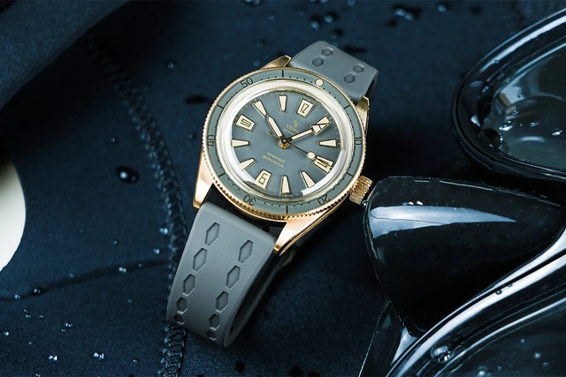 Yema – Skin Diver Slim Bronze CMM.20 Limited Edition, limitierte Taucheruhr aus Bronze mit Automatikwerk