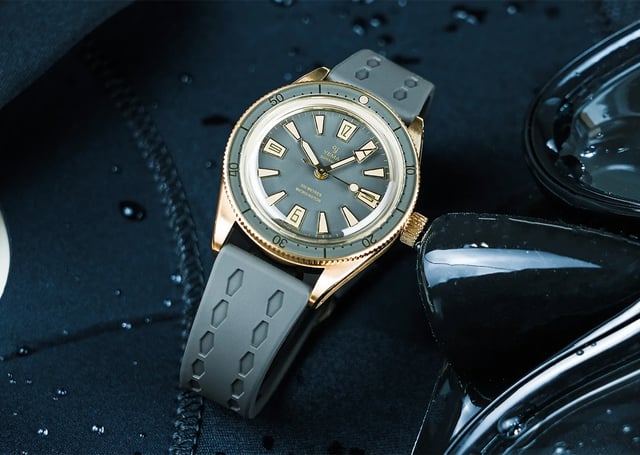 Yema – Skin Diver Slim Bronze CMM.20 Limited Edition, limitierte Taucheruhr aus Bronze mit Automatikwerk