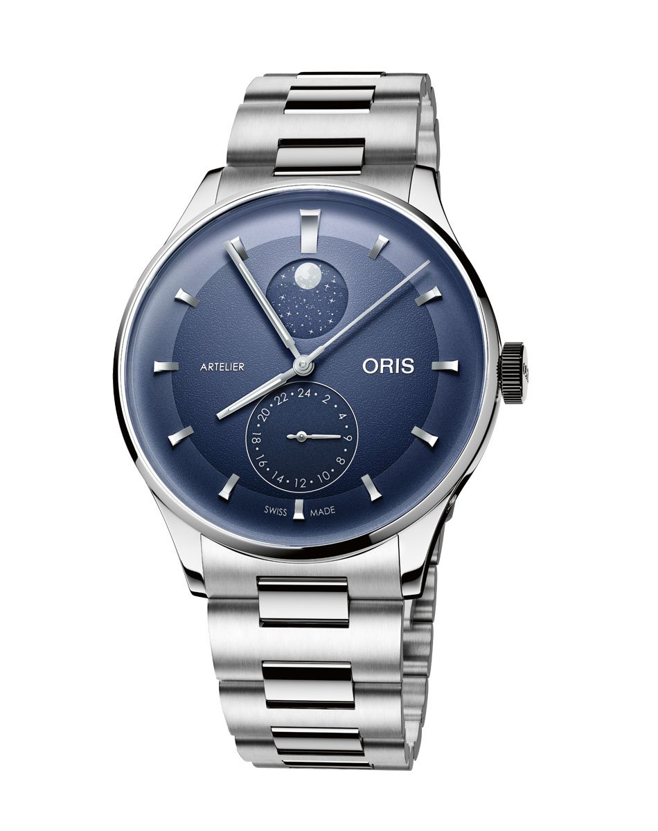 Oris: Artelier Complication mit blauem Zifferblatt