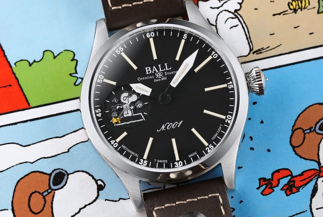 Front der Ball Engineer Master II Snoopy Flying Ace