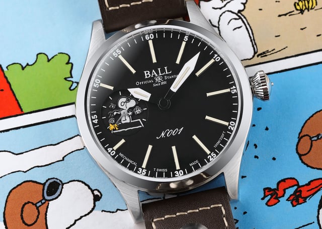 Front der Ball Engineer Master II Snoopy Flying Ace
