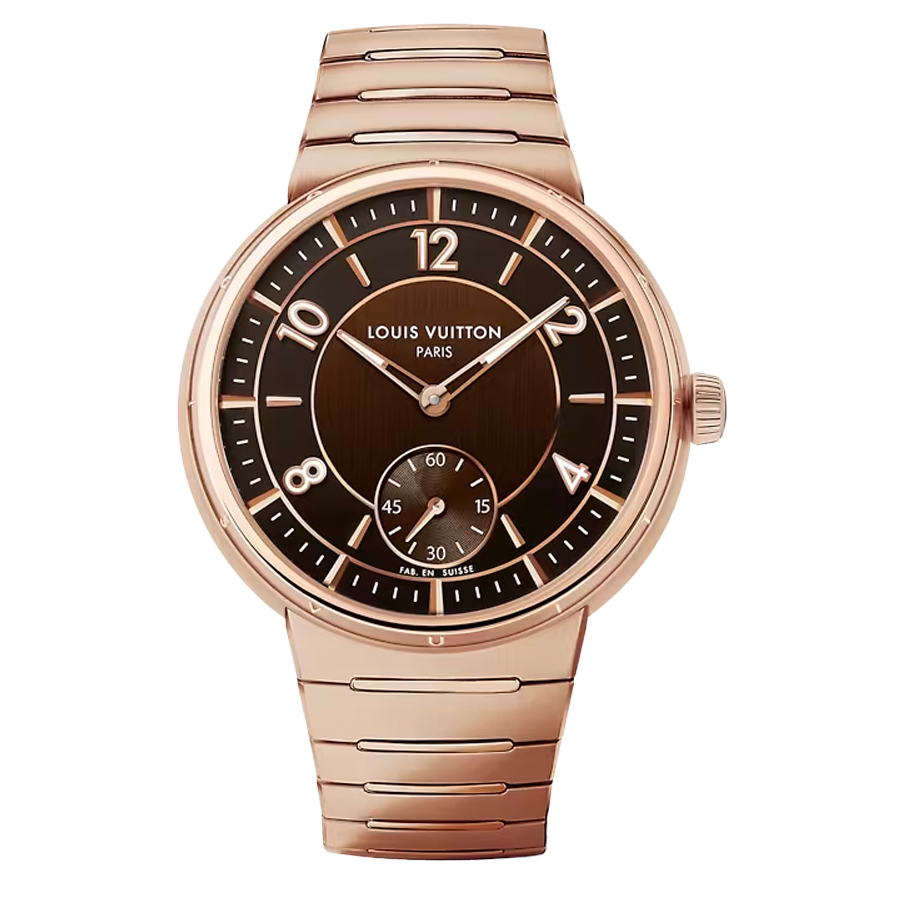 Louis Vuitton Tambour, Automatic, 40mm, Roségold, Referenz W1PG10