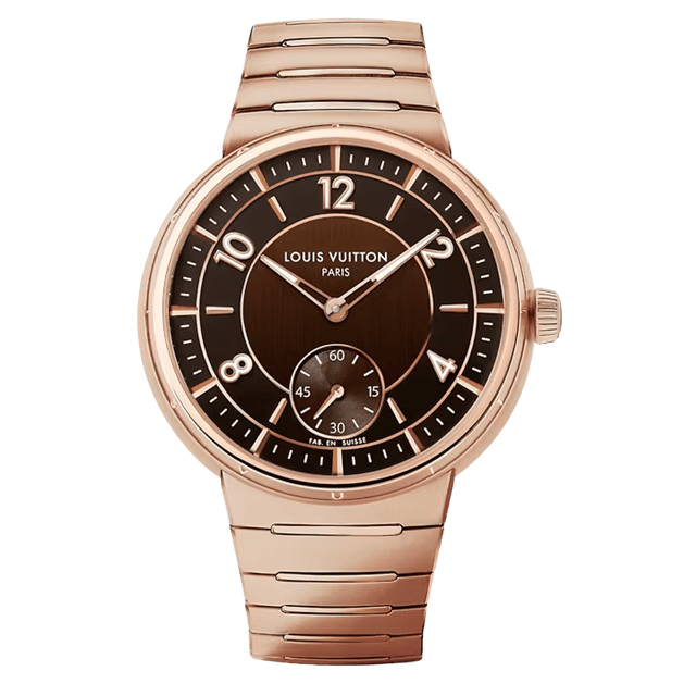 Louis Vuitton Tambour, Automatic, 40mm, Roségold, Referenz W1PG10