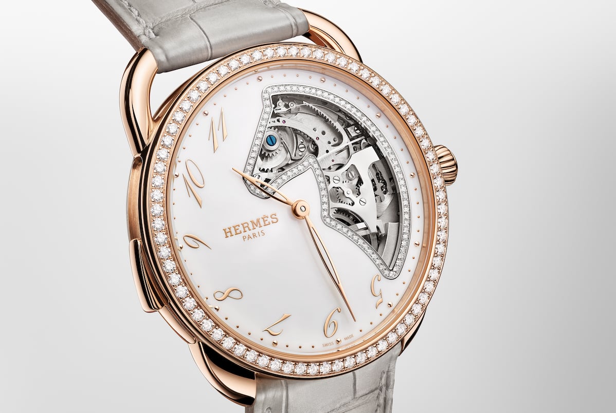 Front, Zifferbaltt der Hermes ArceauSamarcande