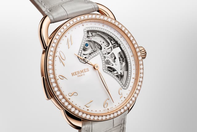 Front, Zifferbaltt der Hermes ArceauSamarcande