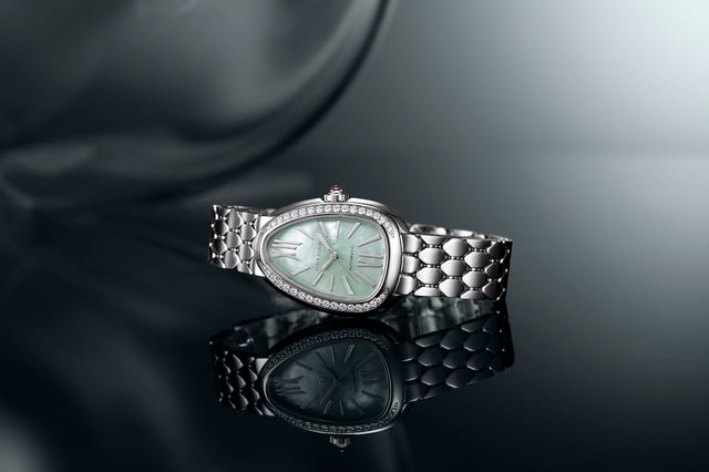 Liegende Bucherer Exclusives Bvlgari Serpenti Seduttori Automatic