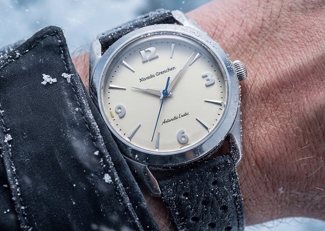 Nivada Grenchen Antarctic Erotic 38 mm, Wristshot