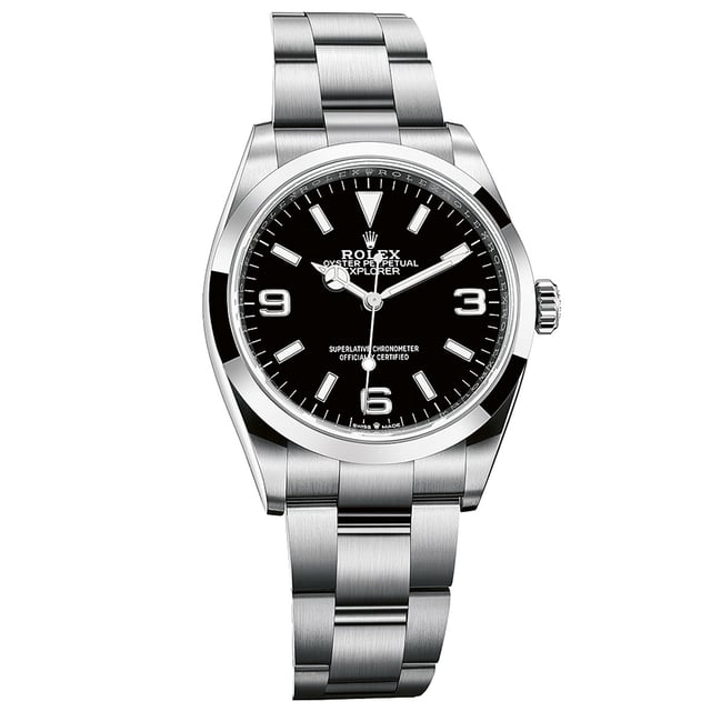 Rolex Explorer 36 mm von 2021