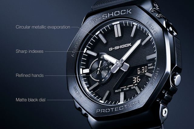 Nahaufnahme der G-SHOCK GM-2100