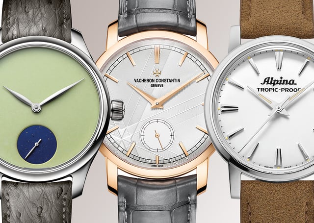 Watches and Wonders Favoriten Liste, drei Uhren