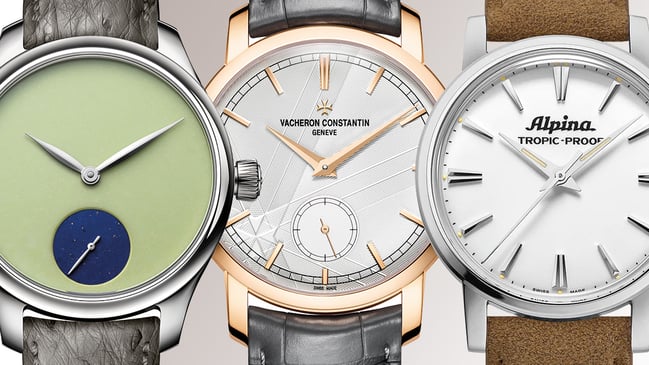 Watches and Wonders Favoriten Liste, drei Uhren