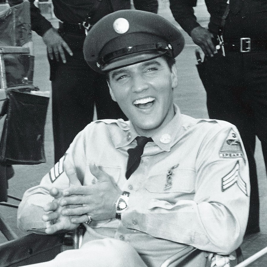 Hamilton: Elvis Presley trägt die Ventura während der Dreharbeiten zum Film "Blue Hawaii"
