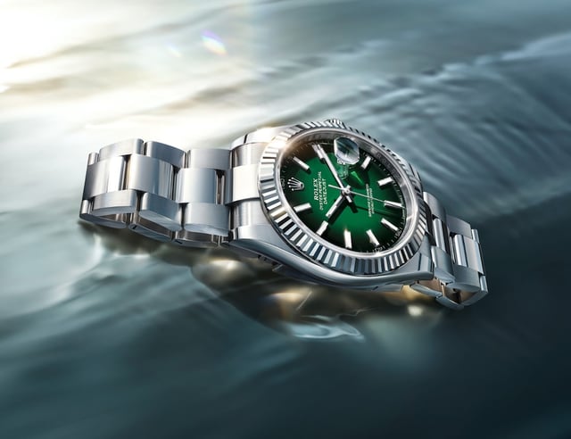 Rolex Oyster Perpetual Datejust 41 im Wasser