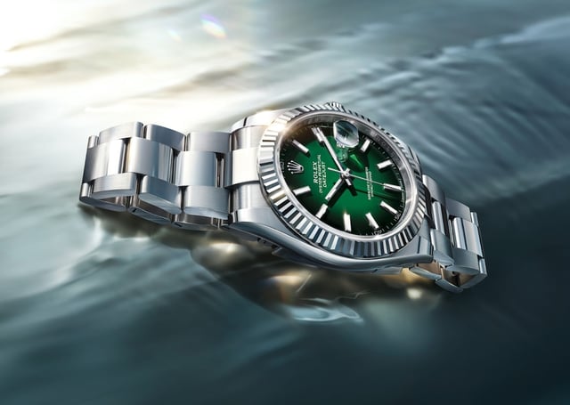 Rolex Oyster Perpetual Datejust 41 im Wasser
