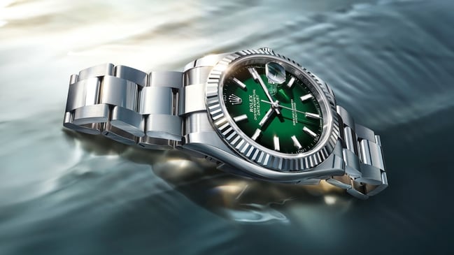 Rolex Oyster Perpetual Datejust 41 im Wasser