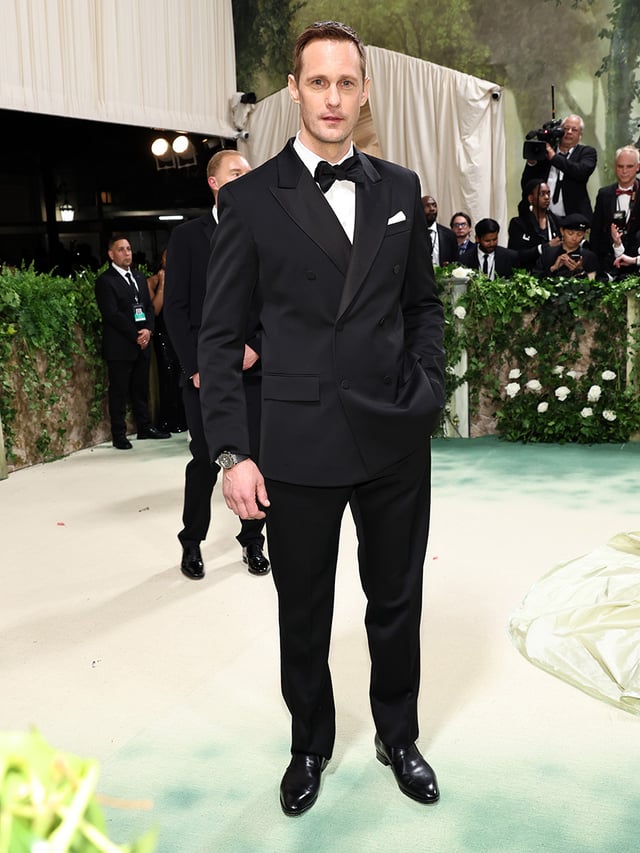 Alexander Skarsgård bei der Met Gala 2024