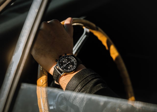 Die neue Intra-Matic von Hamilton am Handgelenk