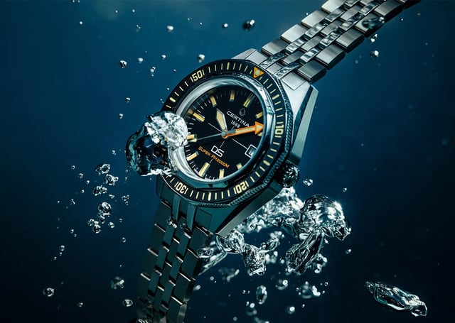 Certina DS Super PH2000M unter Wasser