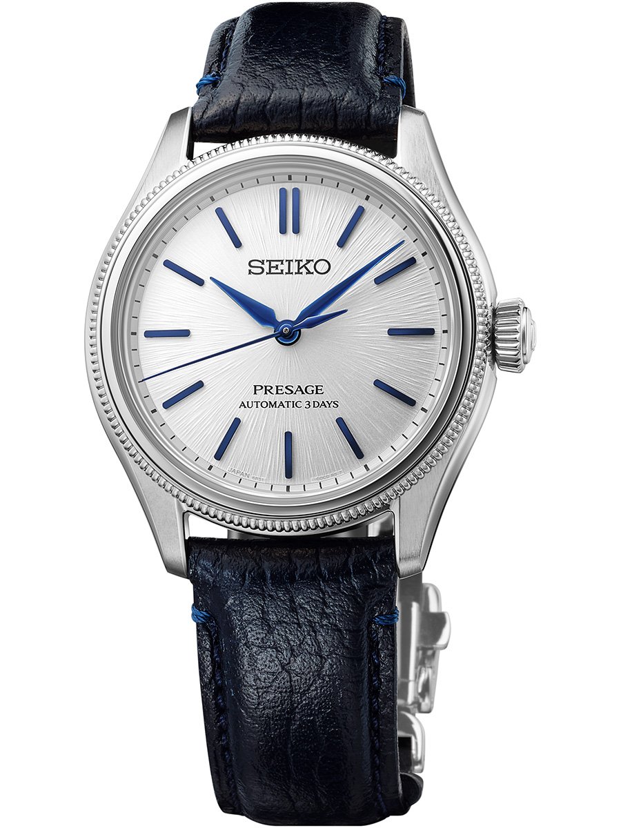 Seiko Presage Classic Series Seiko 145th Anniversary Limited Edition HCC004, Frontansicht Uhr