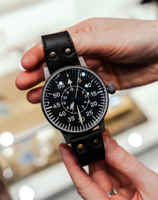 Die Laco Replika 55 auf der WatchTime Düsseldorf 2026