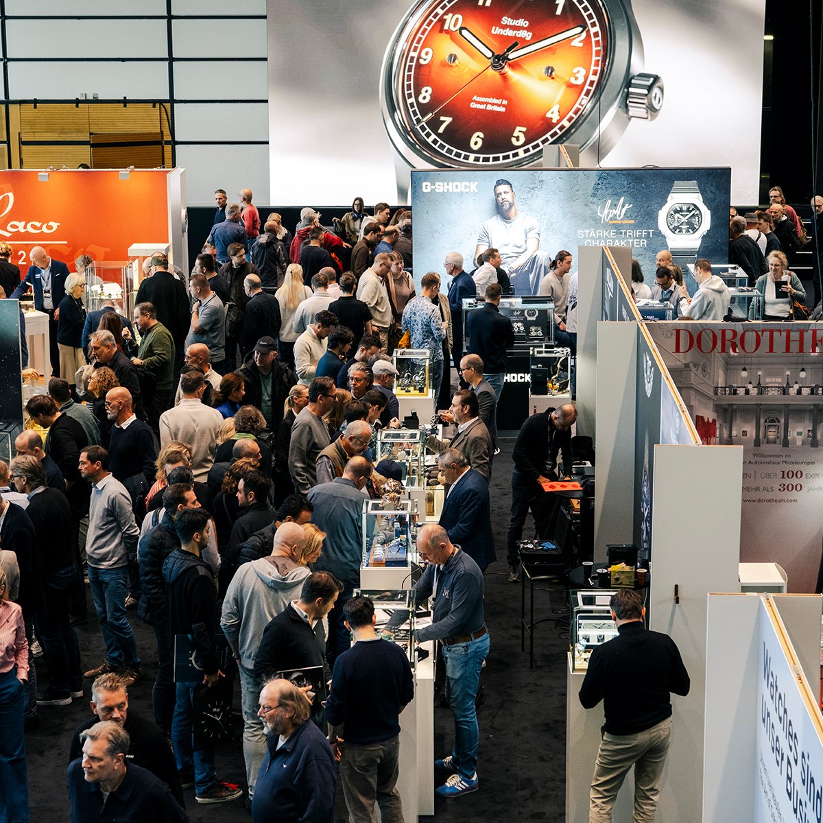 Die WatchTime Düsseldorf durfte sich erneut über zahlreiche begeisterte Besucher freuen.