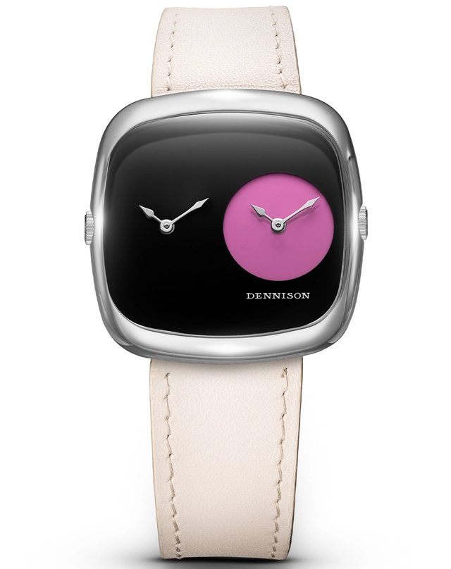 Dennison – ALD Dual Time Capsule Collection II, elegante Uhr mit zwei Zeitanzeigen