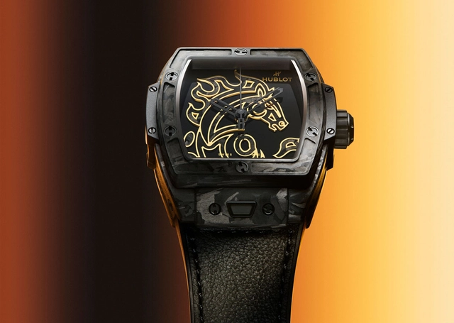 Hublot: Spirit of Big Bang Year of the Horse Frosted Carbon