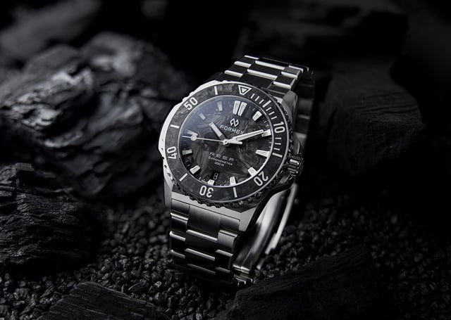 Formex Reef 39,5 mm Forged Carbon, Uhr 