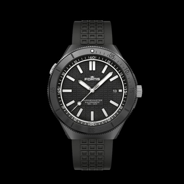 Fortis: Marinemaster M-44 DLC Gravity Black