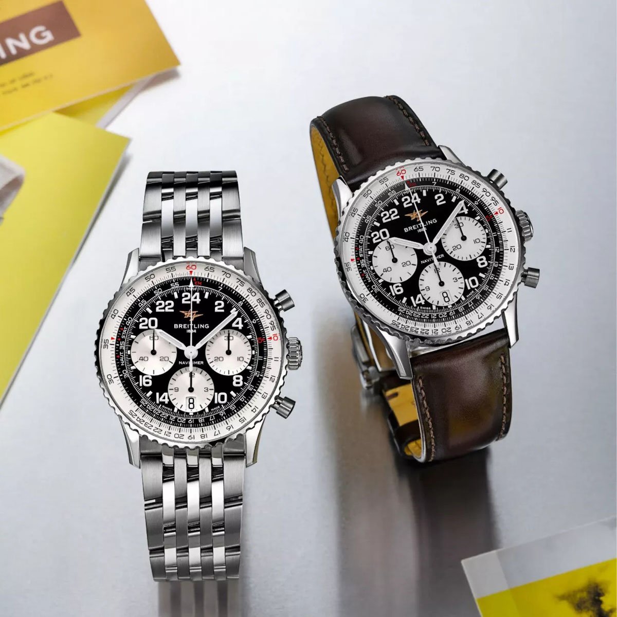 Breitling: Navitimer B02 Chronograph 41 Cosmonaute Twin Jet