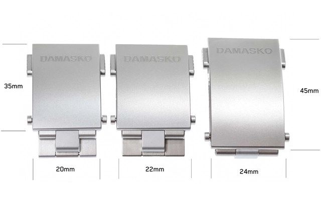 Damasko – Manufaktur-Faltschließe mit Feinverstellung