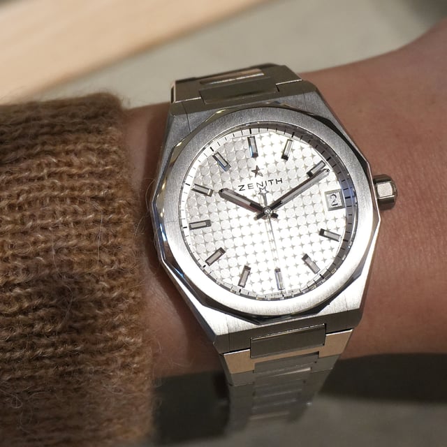 Hands-on: Zenith Defy Skyline 36 am Handgelenk