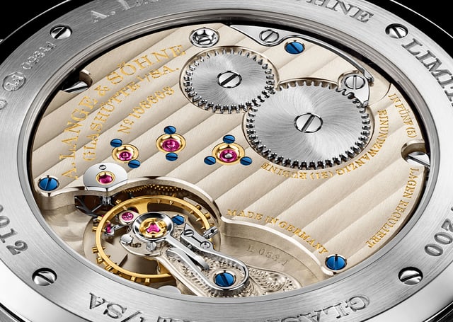 Luxusuhr von A. Lange & Söhne mit mechanischem Werk