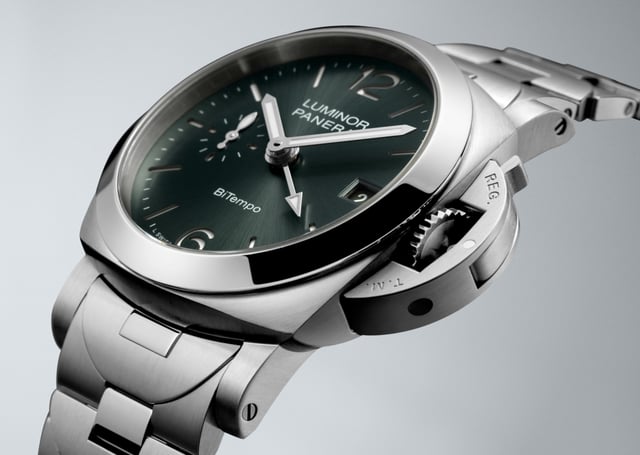 Profil der Panerai Luminor BiTempo