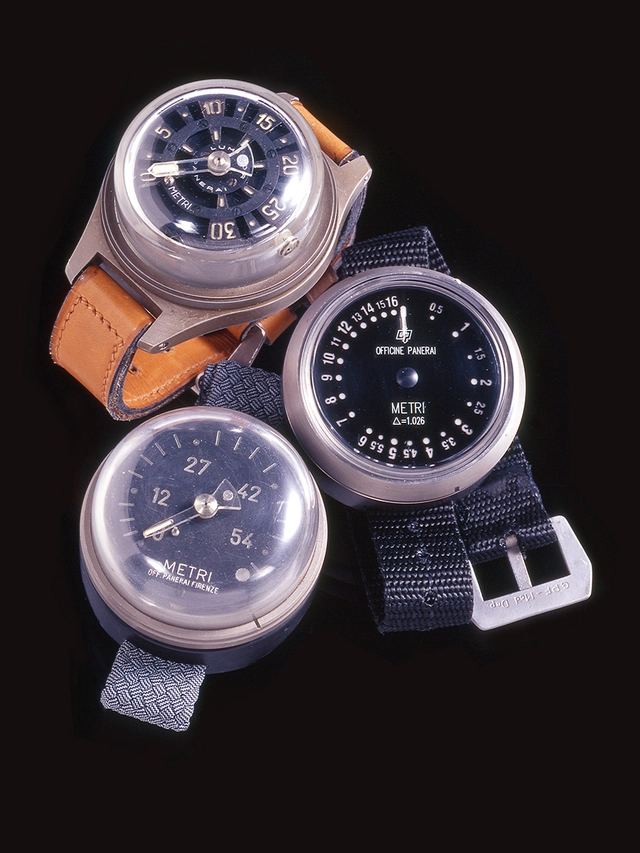 Panerai Tiefenmesser von den 1950er- bis 80er-Jahre