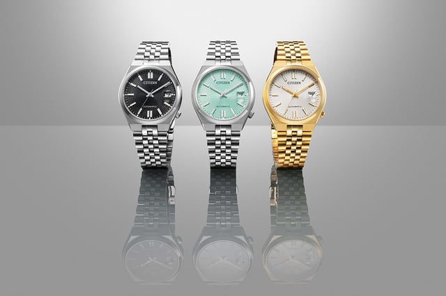 Citizen Tsuyosa 60 Automatic 37 & 40: drei Uhren