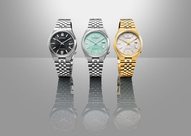 Citizen Tsuyosa 60 Automatic 37 & 40: drei Uhren
