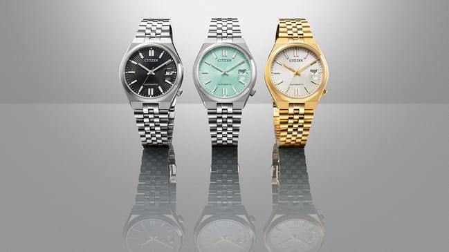 Citizen Tsuyosa 60 Automatic 37 & 40: drei Uhren