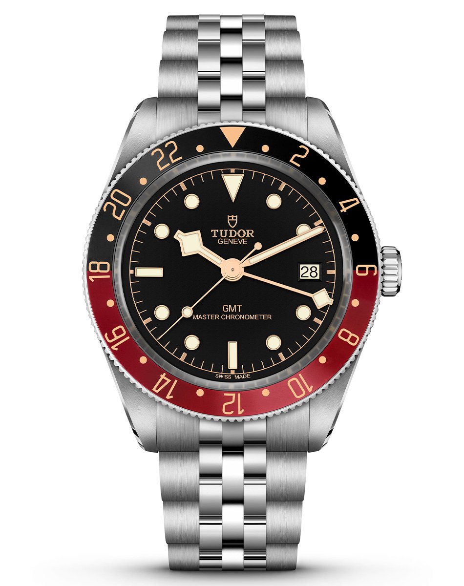 Tudor – Black Bay 58 GMT, Taucheruhr aus Edelstahl mit automatischem Manufakturkaliber
